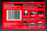 Maxell UR 2002 C60 Blank Cassette Tape Indonesia