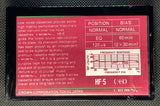 Crown HF-5 1989 Blank Cassette Tape
