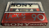 Sony UCX-S 1982 C90 Blank Cassette Tape