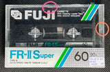 Fuji FR-II-S 1985 US Blank cassette Tape