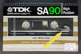 TDK SA 1982 CA C90 Blank Cassette Tape