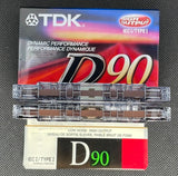 TDK D 2001 VS 1988 Tape comparison