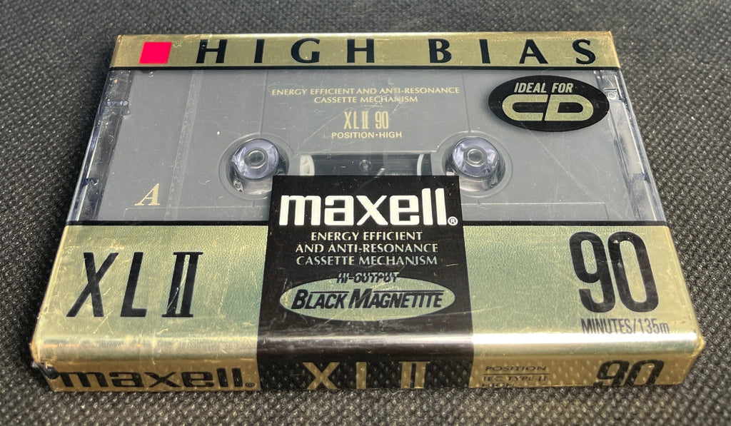 Maxell XLII - 1992 - US - Blank Cassette Tape - New Sealed