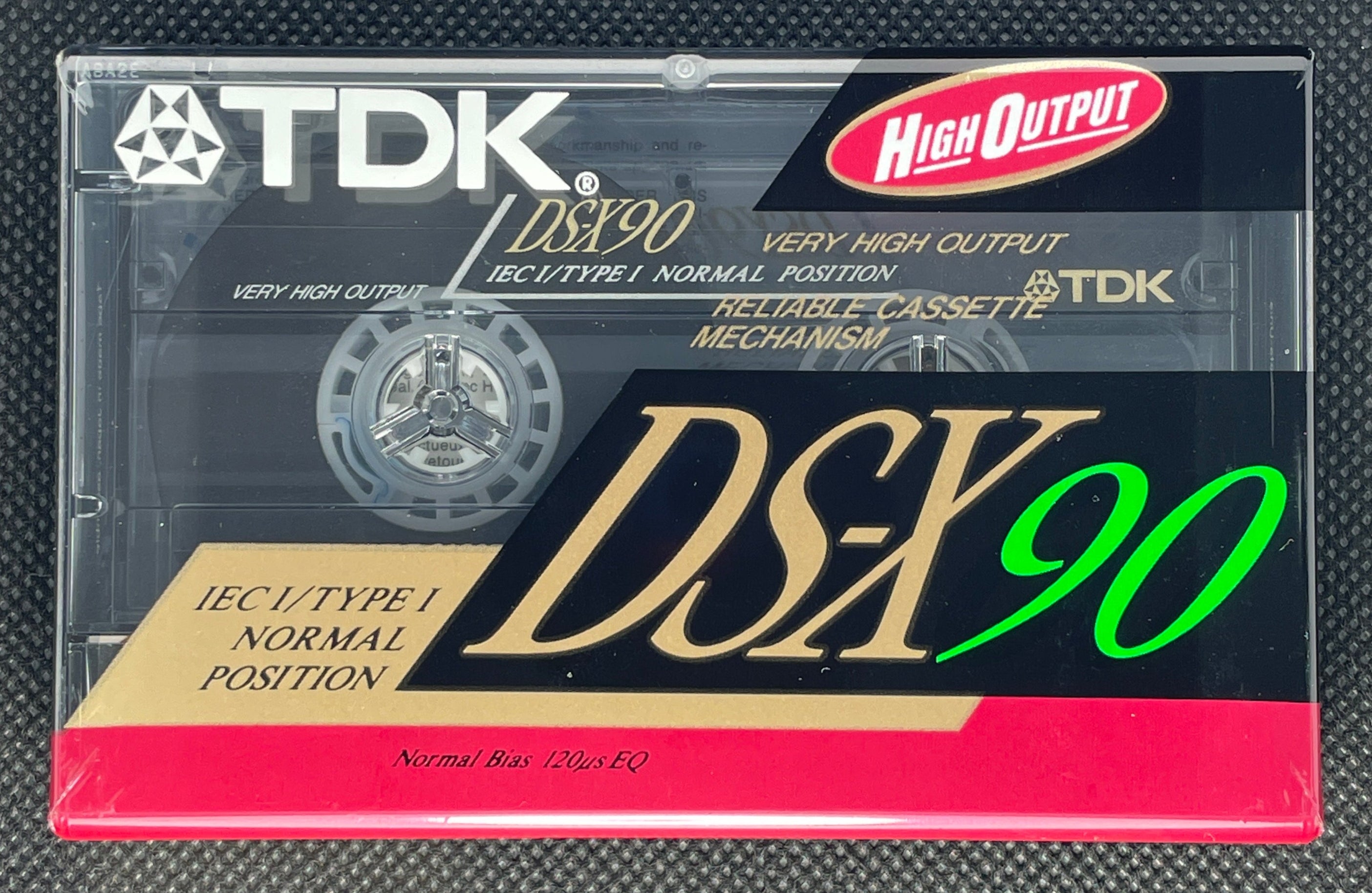 TDK DS-X - 1991 - US - Blank Cassette Tape - New Sealed