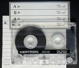Certron HD 1992 C60 Blank Cassette Tape