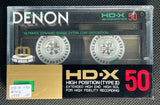 Denon HD-X 1988 JP Blank Cassette Tape C50