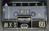 Maxell MX-S 1994 Blank Cassette Tape