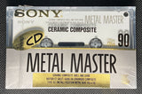 Sony Metal Master 1990 Blank Cassette Tape