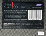 Maxell Metal Vertex 1988 Blank Cassette Tape