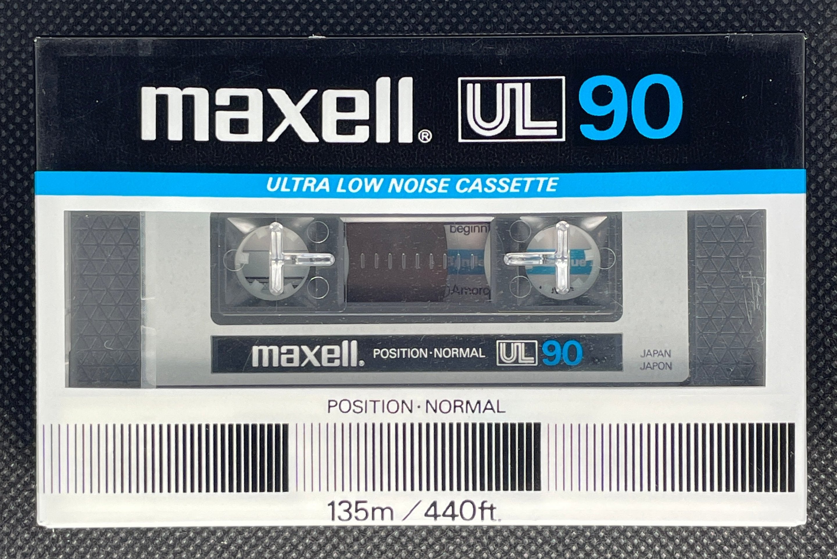 Maxell UL - 1983 - Blank Cassette Tapes - New Sealed