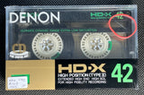 Denon HD-X 1988 JP Blank Cassette Tape C42