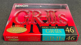 Denon GR-IIs 1992 C46 Blank Cassette Tape