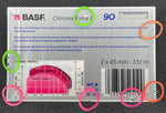 BASF CE II 1988 C90 B-Grade B102 back