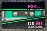 RKL DX 1984 Blank Cassette Tape