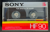 SONY HF 1985 Blank Cassette Tape C90