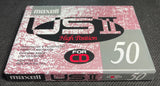 Maxell US II 1990 Blank Cassette Tape C50