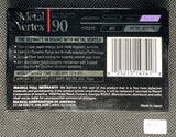 Maxell Metal Vertex 1988 Blank Cassette Tape