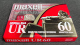 Maxell UR 2002 C60 Blank Cassette Tape South Korea