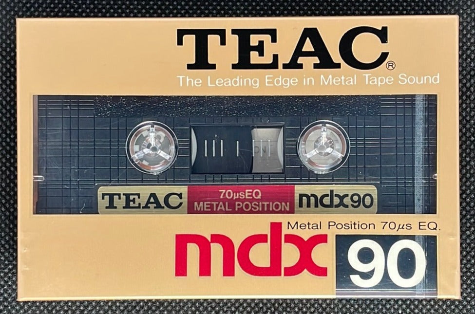 TEAC MDX - 1984 - US - Blank Cassette Tape - New Sealed