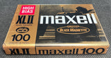 Maxell XLII 1996 C100 Blank Cassette Tape B-Grade