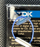 TDK SA 1992 EU Blank Cassette Tape Damaged