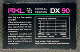 RKL DX 1984 Blank Cassette Tape