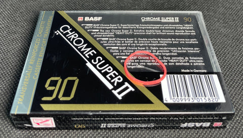 10 Cassette BASF Chrome Super II 90 Minuti – Tipo II – Made In Germany 1996 – Usate Ma Ok - Foto 1