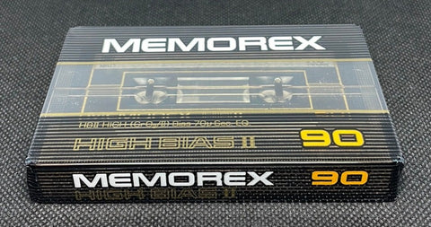Memorex High Bias II 1982 C90 top view