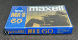 Maxell MX-S 1998 C60 top view