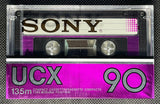 Sony UCX 1982 Blank Cassette Tape