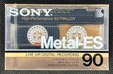 Sony Metal-ES 1986 C90 front