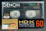 Denon HD-X 1988 JP Blank Cassette Tape C60