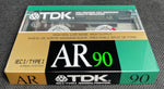 TDK AR 1988 US C90 Blank Cassette Tape front