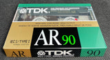 TDK AR 1988 US C90 Blank Cassette Tape front