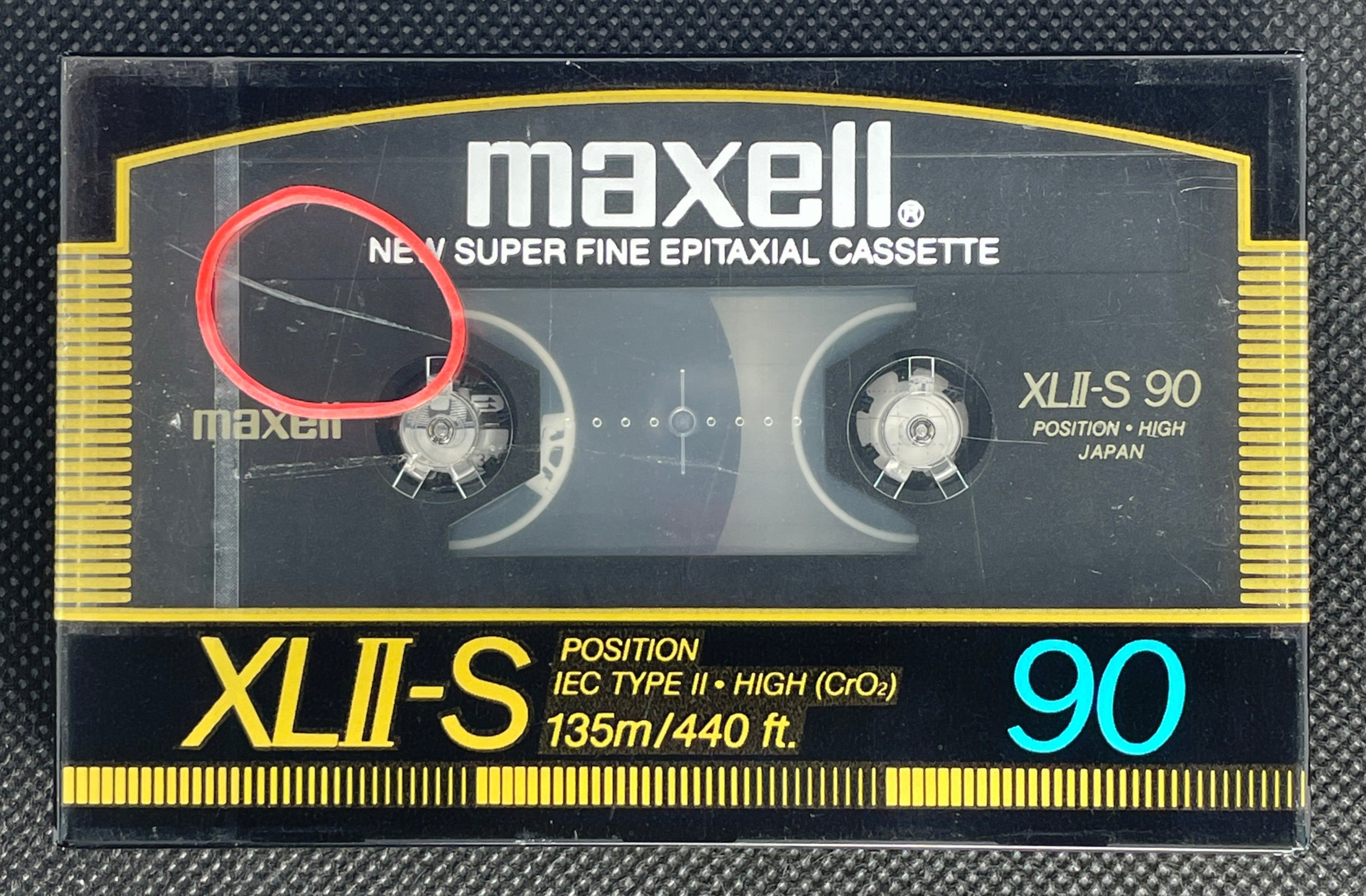 Maxell XLII-S - 1986 - US - Blank Cassette Tape - New Sealed