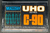 Mallory UHO 1988 US Blank Cassette Tape