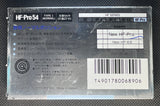SONY HF-Pro 1987 C54 Blank Cassette Tape back