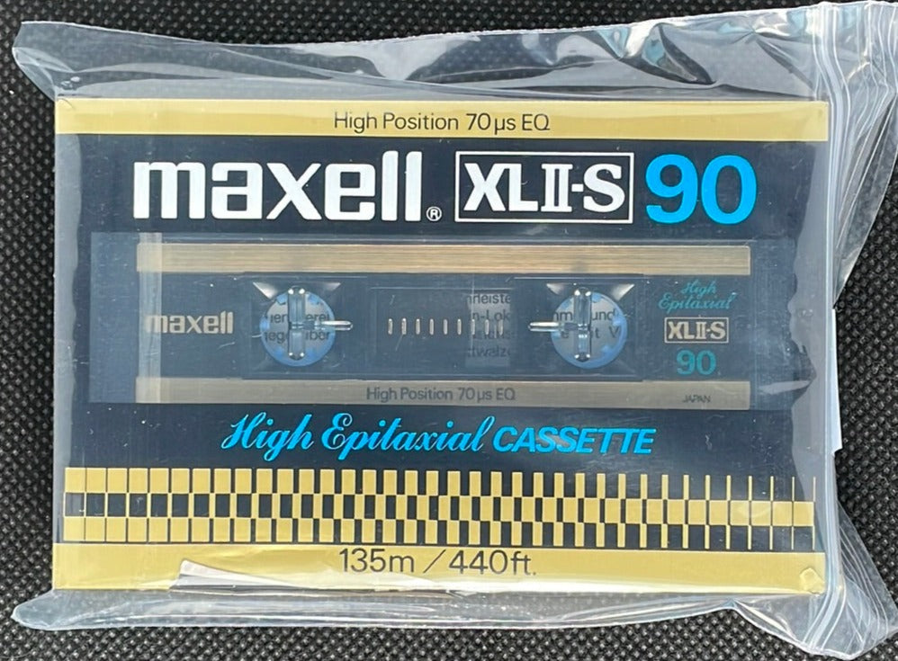 Maxell XLII-S - 1980 - US - Blank Cassette Tape