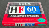 SONY HF 1997 Japan Blank Cassette Tape