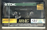TDK MA-XG 1990 C90 Blank Cassette Tape