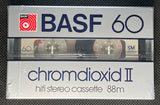 BASF Chromdioxid II - 1982 C60 Blank Cassette Tape