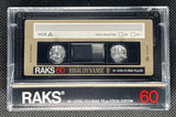 RAKS HD-II 1978 Blank Cassette Tape
