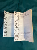 Kenwood KRC-730 Car Audio Cassette Deck Manuals