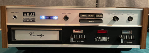 AKAI CR-80D 8-Track Player 1971 front