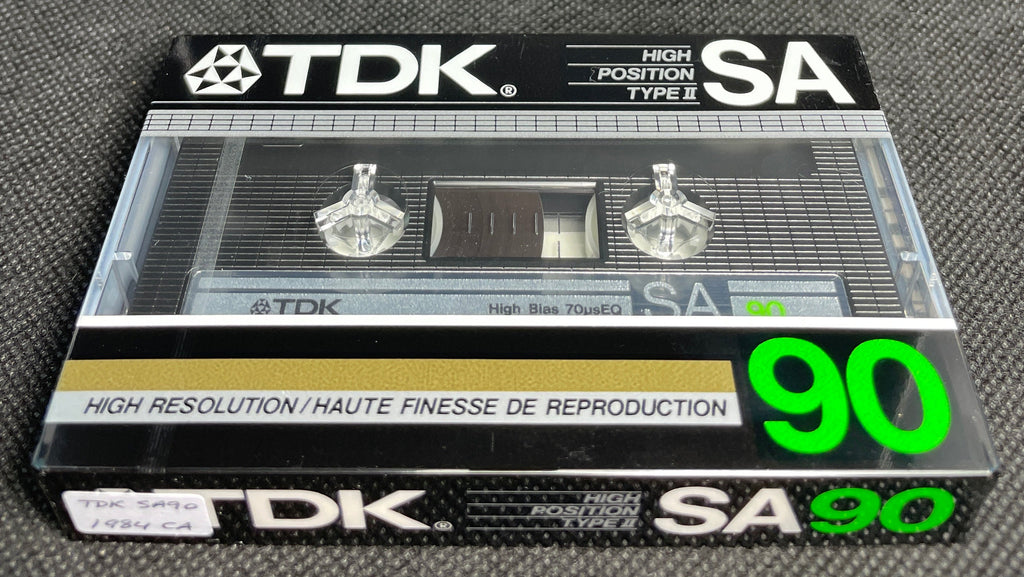TDK AD-90 AUDIO CASSETTE TAPE - USED TDK AD-90 AUDIO CASSETTE TAPE - USED