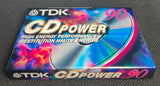 TDK CD Power 2001 US Blank Cassette Tape C90