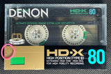 Denon HD-X 1988 JP Blank Cassette Tape C80