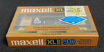 Maxell XLII 1985 C90 top view Canada BLUE SEAL