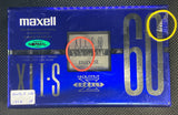 Maxell XLI-S 1994 JP Blank Cassette Tape C60