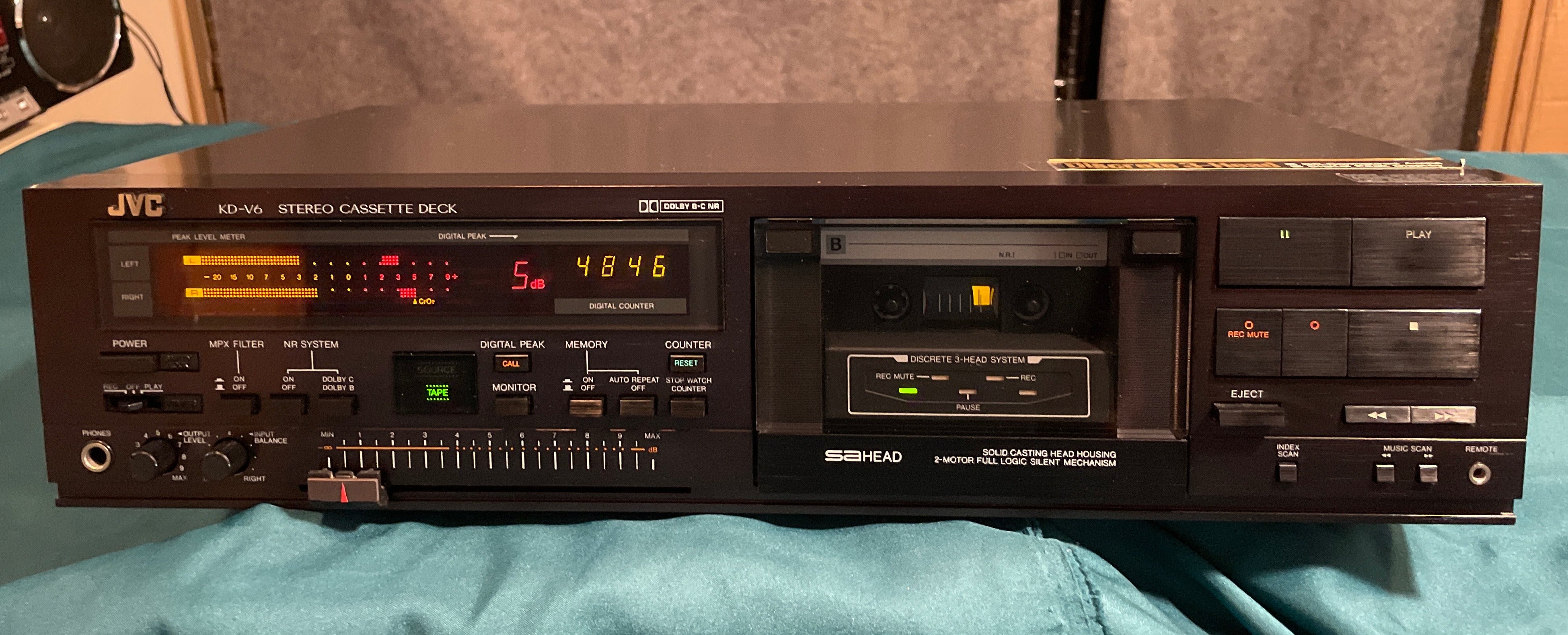Victor KD-V6 stereo cassette deck ビクター ステレオカセットデッキ